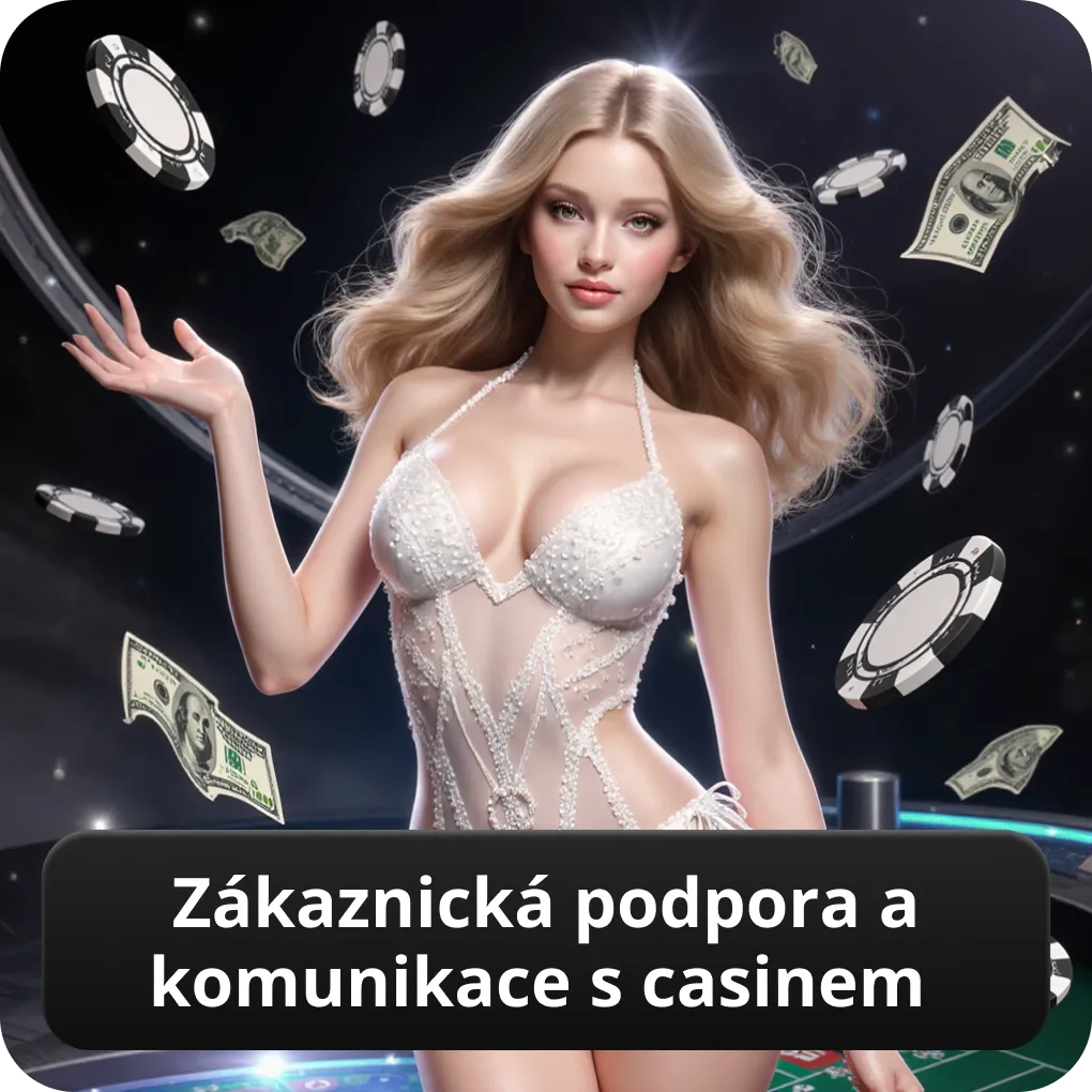 Zákaznická podpora a komunikace s casinem